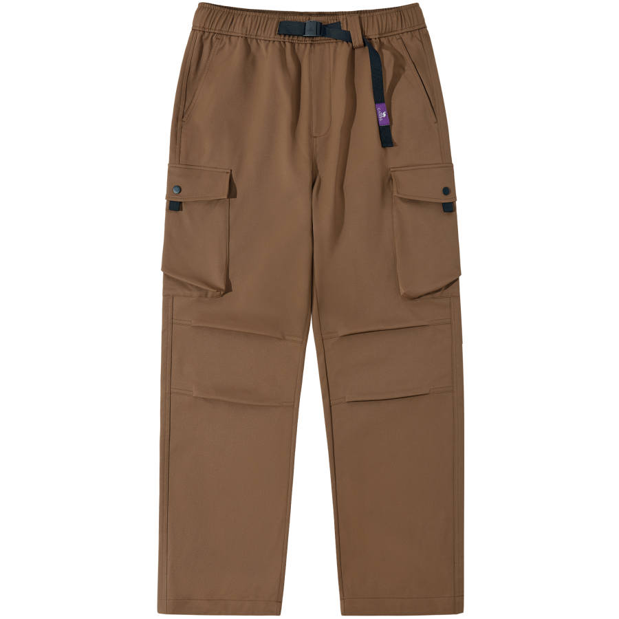 CAMEL Loose Fit Straight Fit Elastic Cuff Reversible Water Repellent Urban Techwear Parachute Cargo Pants Women's