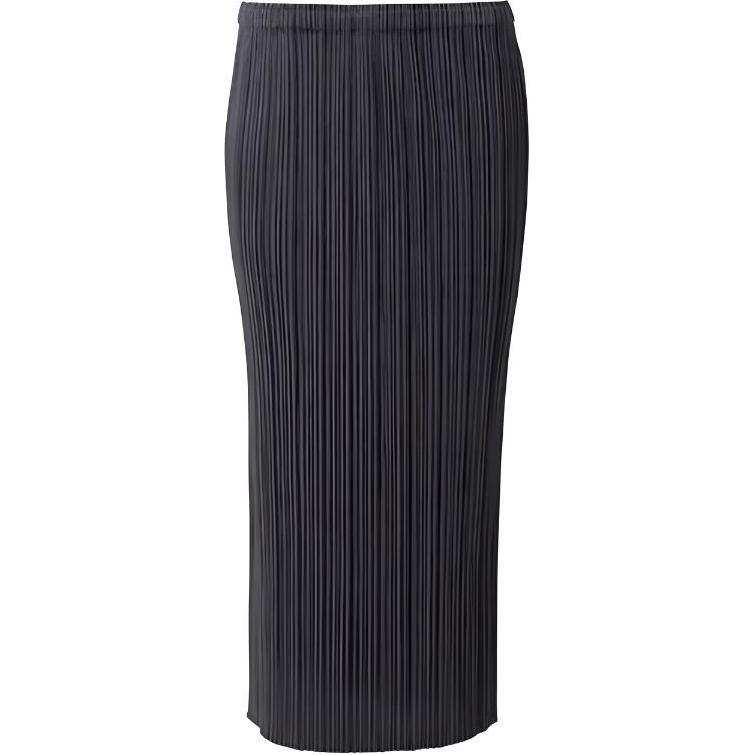 ISSEY MIYAKE FW20 Casual Long Skirt Women's Black