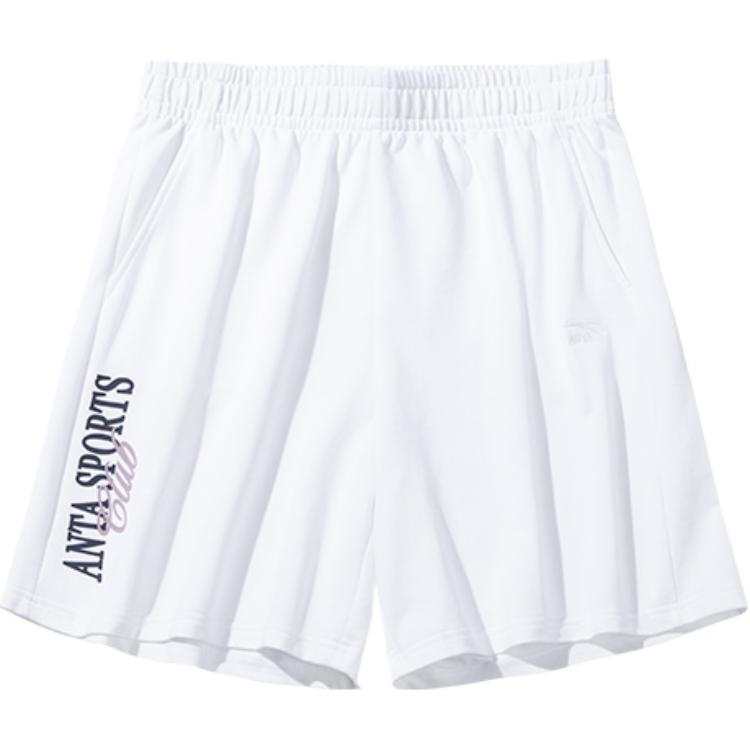 Anta Casual Shorts Women's Snowflake White