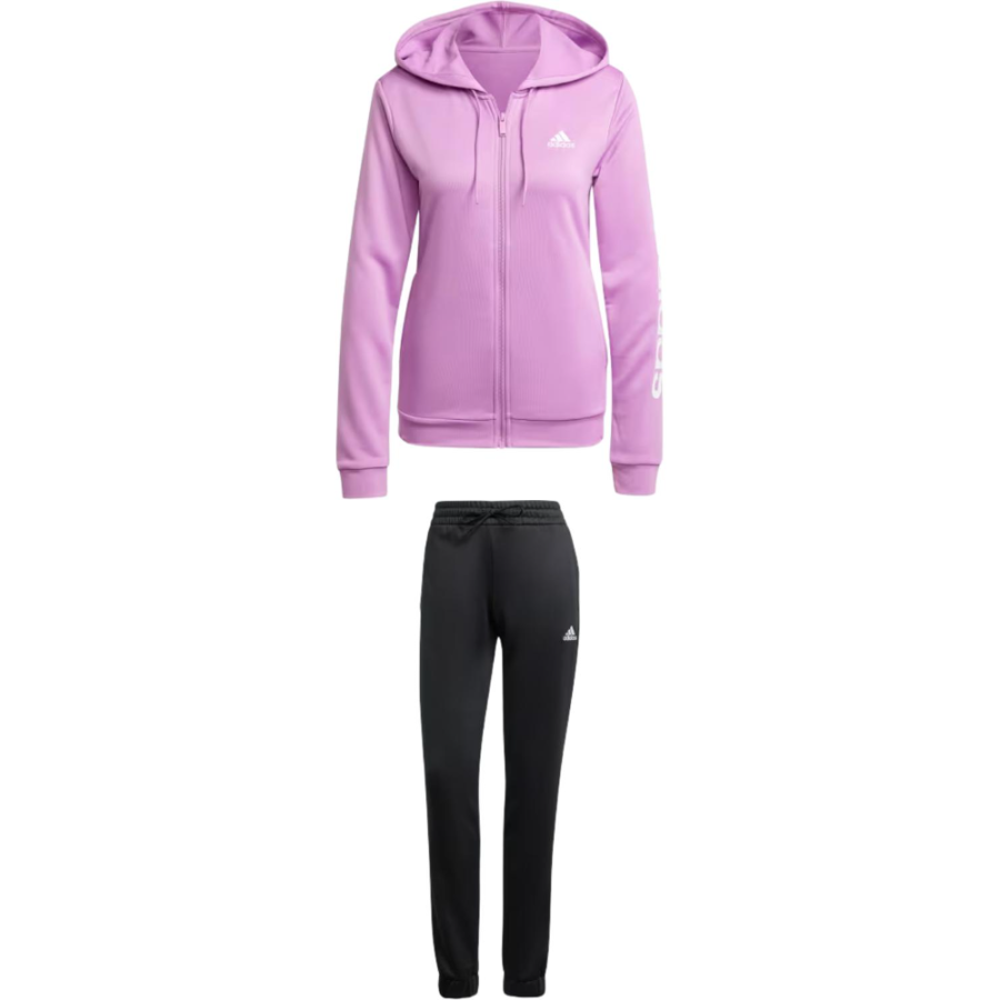 Adidas Adidas Sportswear Linear Tracksuit Casual Suit Women's