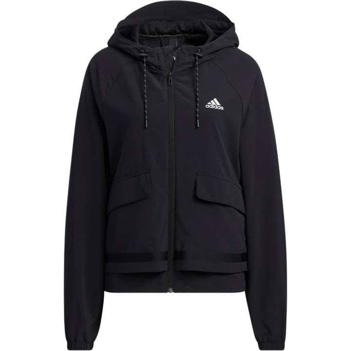 Adidas Adidas Jackets Women's Black Hooded Moderate Other