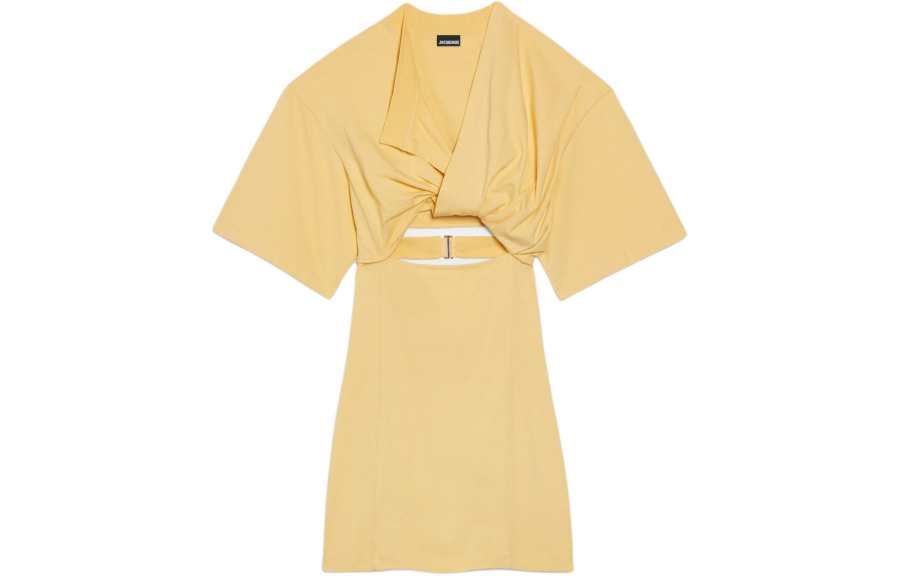 Jacquemus Jacquemus Twisted T-Shirt Mini Dress
