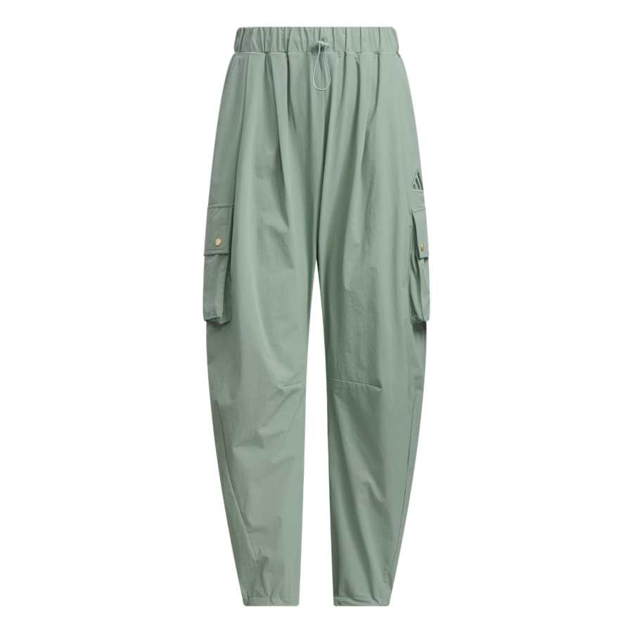 Adidas Adidas LUXFLOW Cargo Pants Women's Silver Green