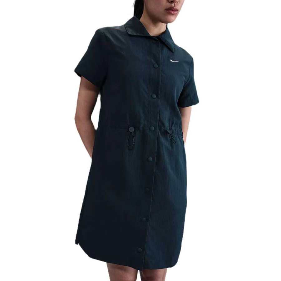 Nike Nike SportswearSwoosh SS25 Everything Wowls Short Sleeved Dress Women's Marine Blue
