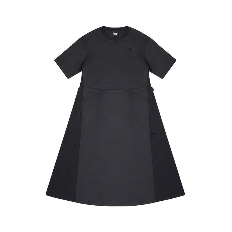 THE NORTH FACE Urban Exploration Short Sleeved Dress Women's Cosmic Black