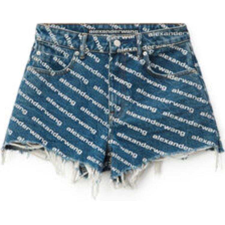 Alexander Wang Alexander Wang Bite Logo Shorts