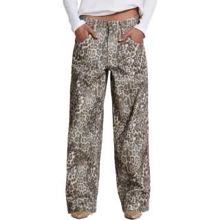Jaded London Leopard Fade Colossus Jeans Women's Leopard Print