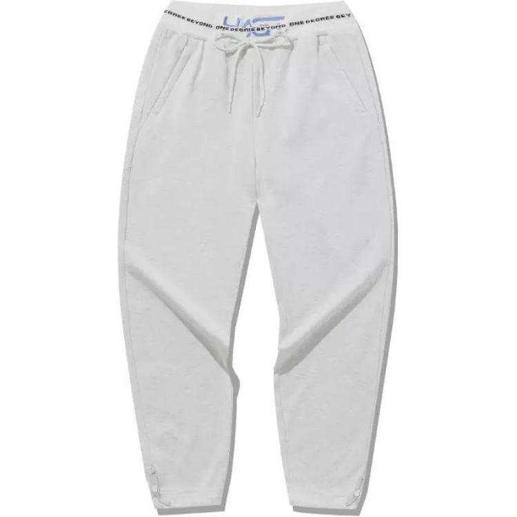 361° Knitted Sweatpants Women's Milk White Mixed Color