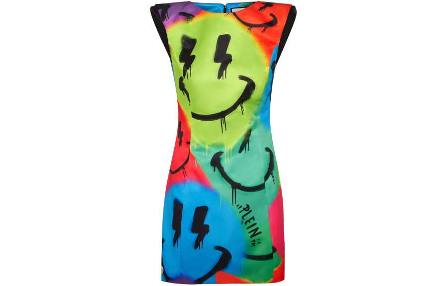 Philipp Plein all-over graphic-print mini dress