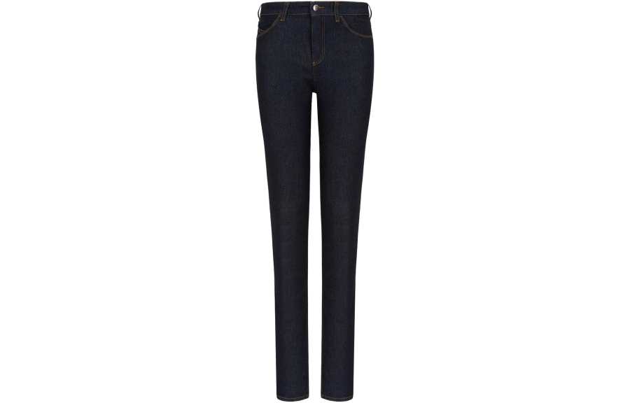 EMPORIO ARMANI J18 High rise Skinny leg Jeans In Comfort Mercerised Denim