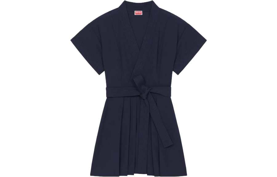 KENZO KENZO Kimono Flared Cut Mini Dress
