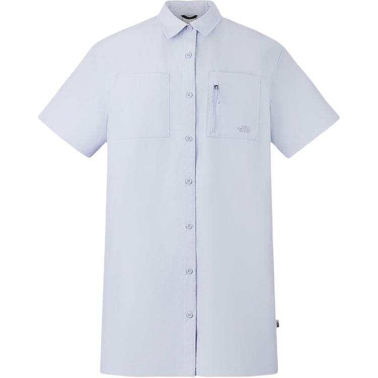 THE NORTH FACE Urban Exploration SS25 Short Sleeved Dress Women's 0TI/Haze Blue