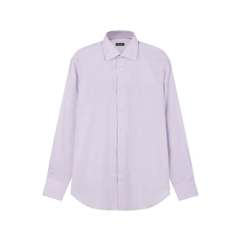 Ermenegildo Zegna Shirts Men's Lotus Lapel Moderate Other