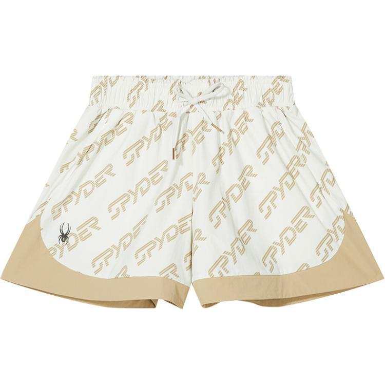 SPYDER STYLE Casual Shorts Women's Beige