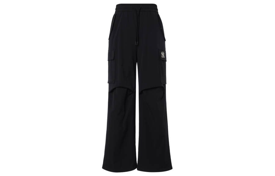 MLB New York Yankees Basic New York Yankees Woven Pants Cargo Pants Women's Black
