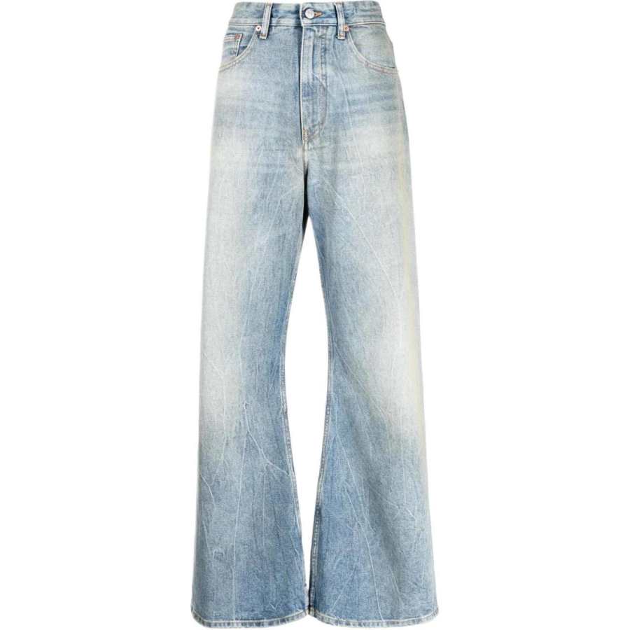 MM6 Maison Margiela High rise Wide leg Jeans