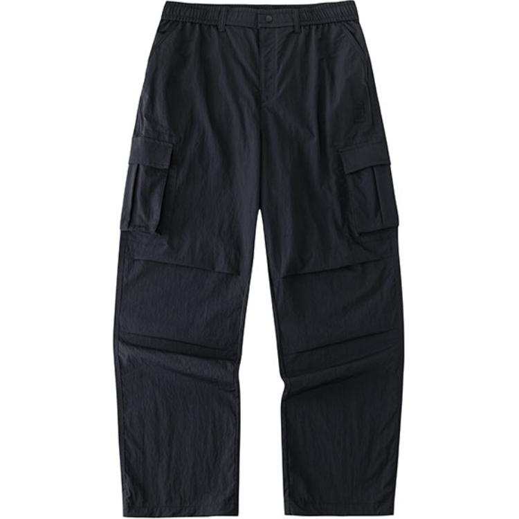 Anta x ZHONGGUOGUOJIADILI,LIANMINGKUAN Cargo Pants Women's Basic Black