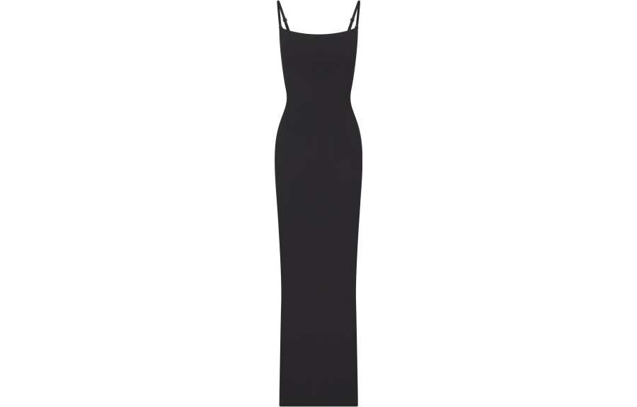 Skims FITS EVERYBODY LONG SLIP DRESS Slip Dress Women's ONYX/Onyx