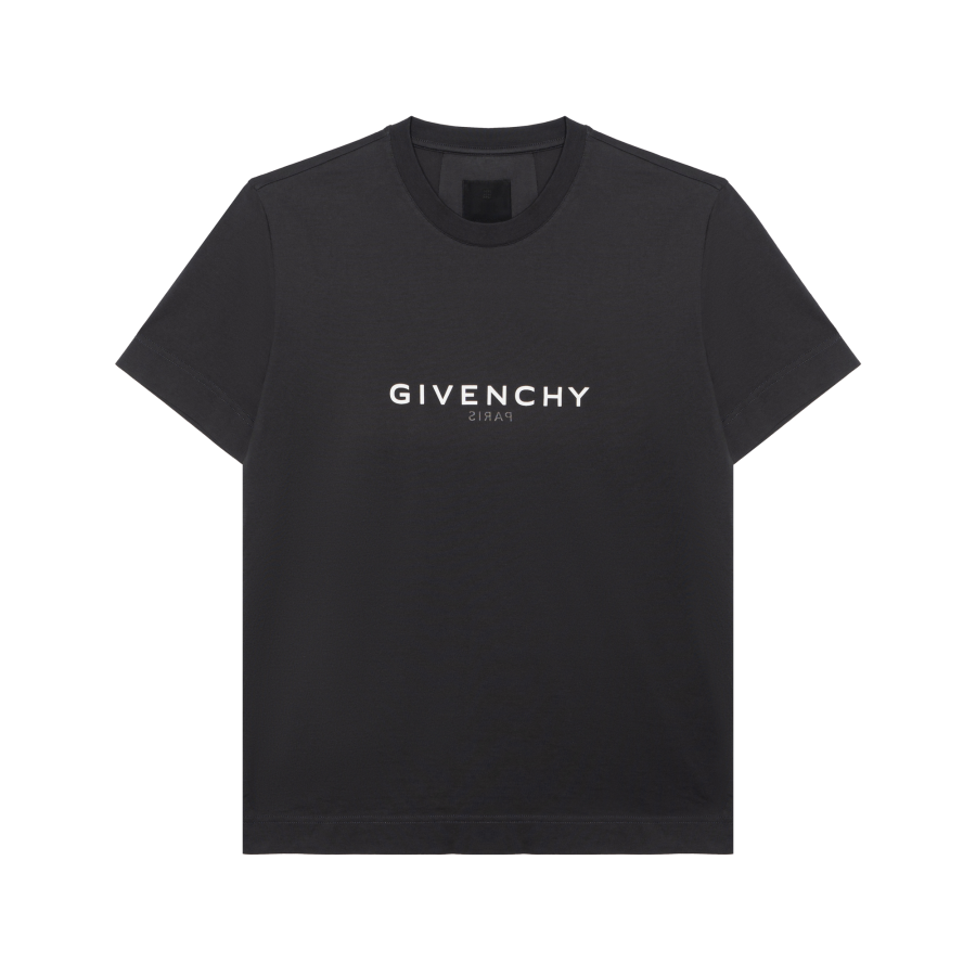Givenchy Givenchy Slim Fit Reverse Print T Shirt