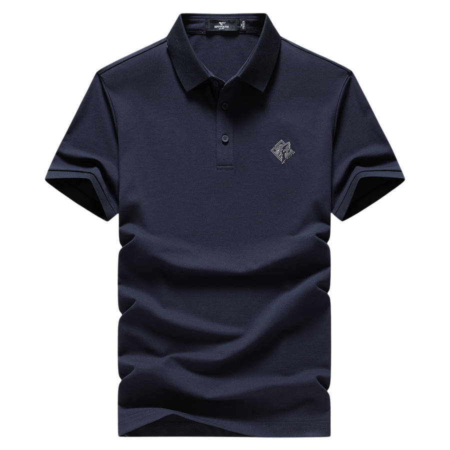 SEPTWOLVES Polo Shirts Unisex Polo Collar Moderate Straight Fit