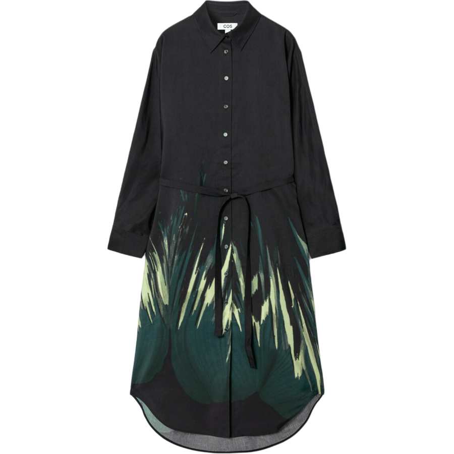 COS Long Sleeved Dress Women's Black