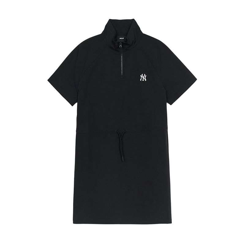 MLB New York Yankees Short Sleeved Dress Women's Black