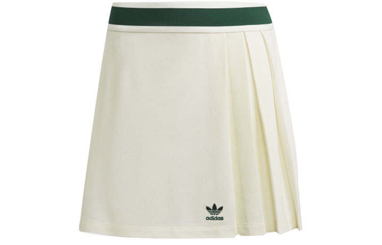 Adidas Originals Casual Short Skirts Women's Jade White