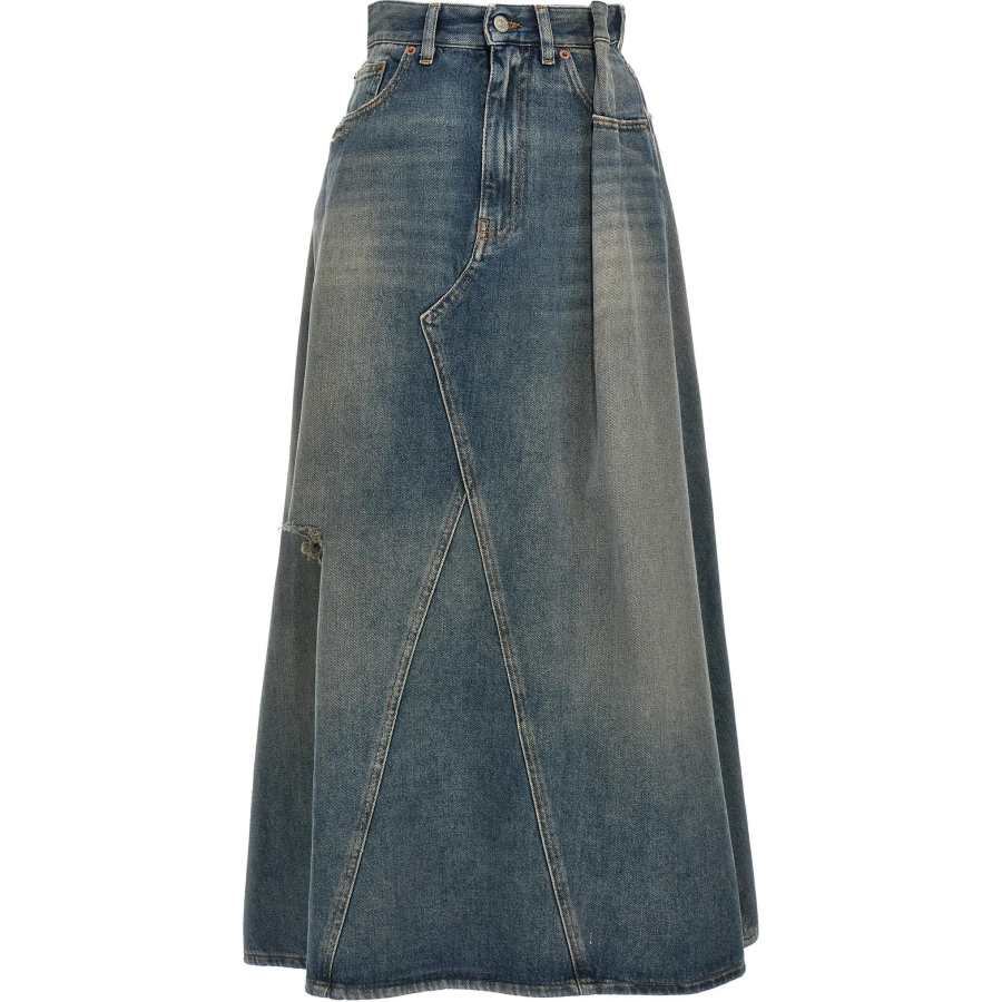 MM6 Maison Margiela Distressed Skirt