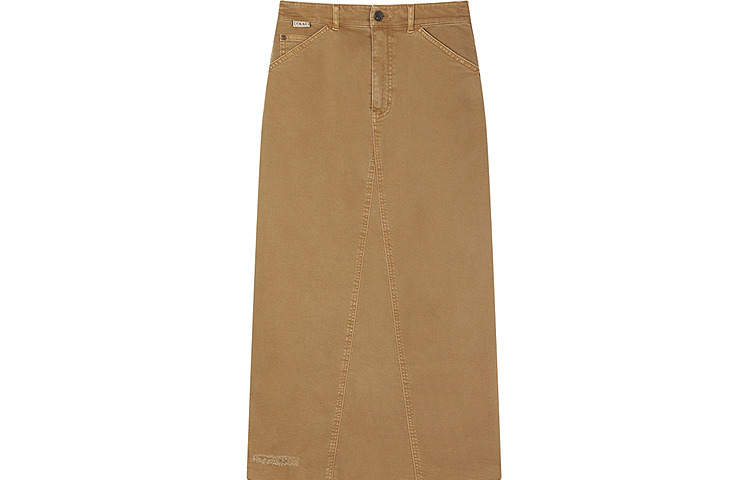 Teenie Weenie Denim Long Skirt Women's