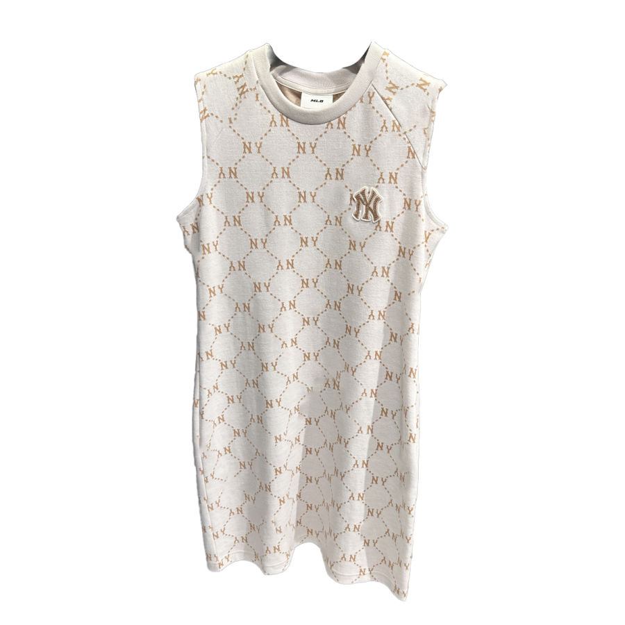 MLB MLB Sleeveless Dress Women's Cream