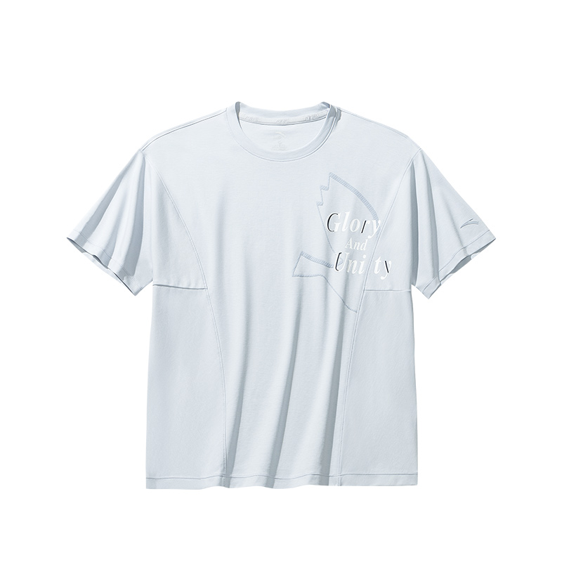 Anta Life Collection T Shirt Women's Sculpture Gray