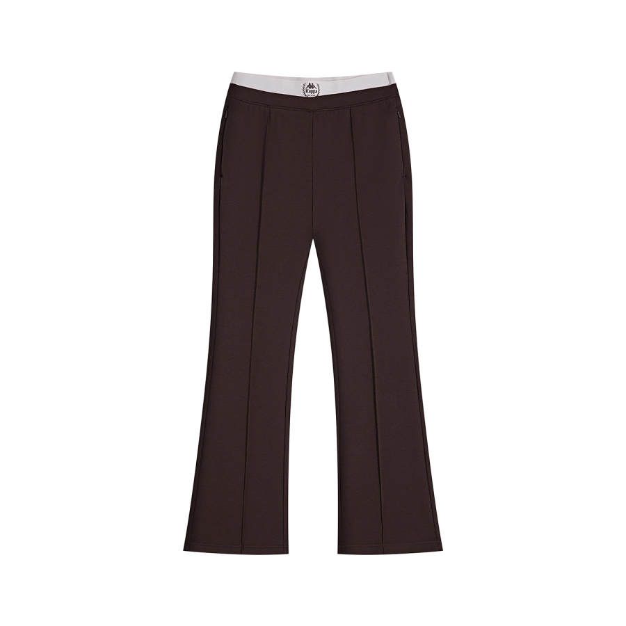 Kappa 1916 Knitted Sweatpants Women's Chocolates Dark Brown