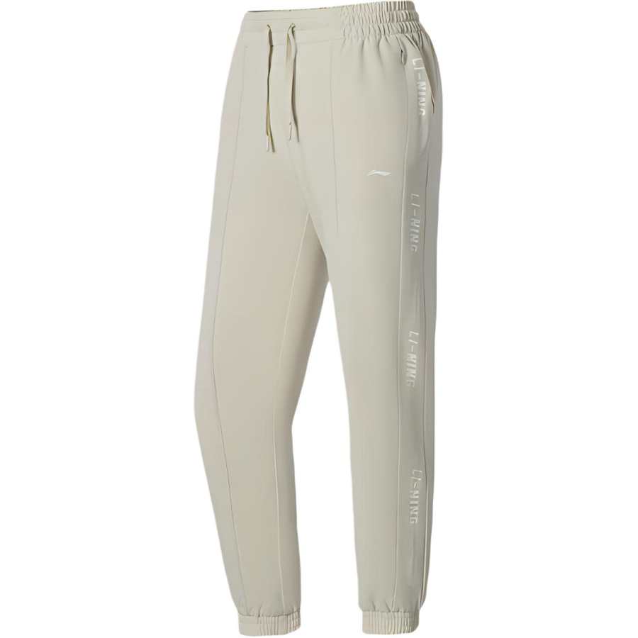 Li-Ning Li Ning Fitness Series Knitted Sweatpants Women's Oat Gray