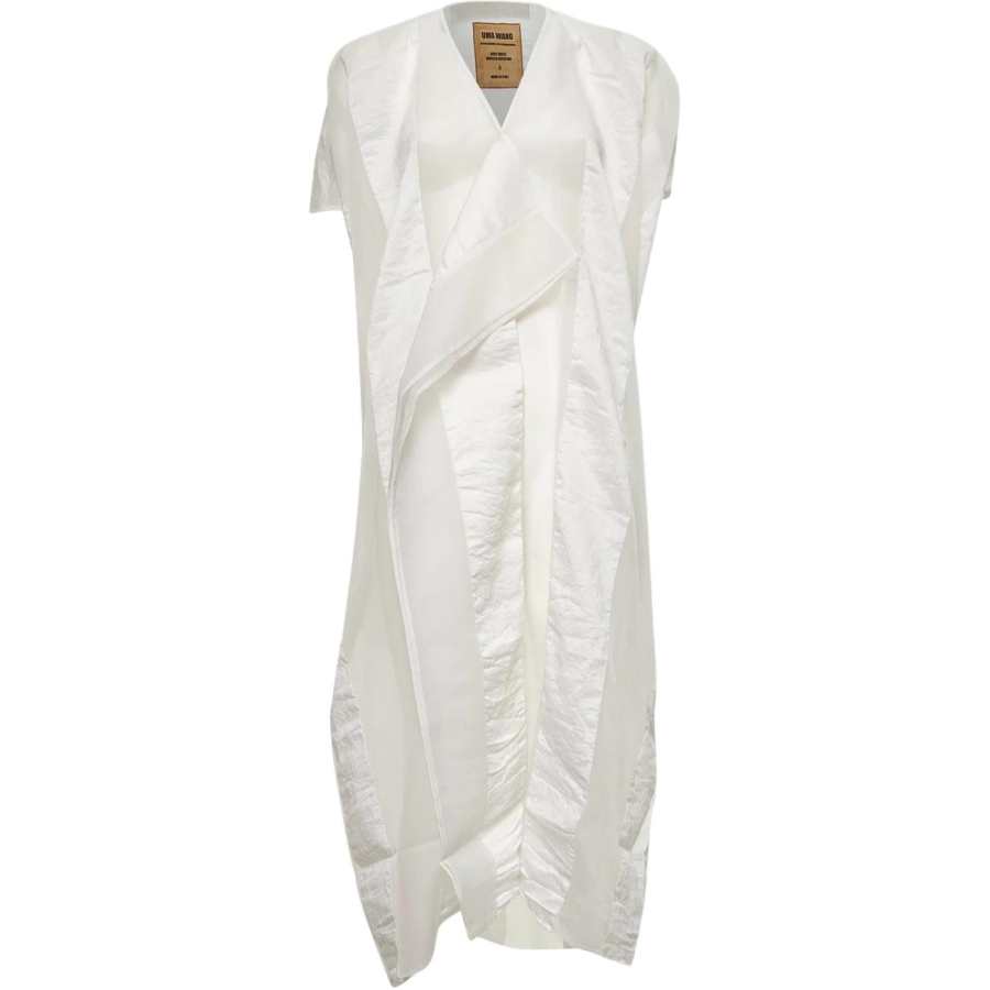 UMA WANG Short Sleeved Dress Women's White