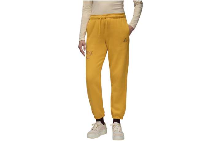 Jordan Jordan Brooklyn Fleece Knitted Sweatpants Women's Ochre Yellow