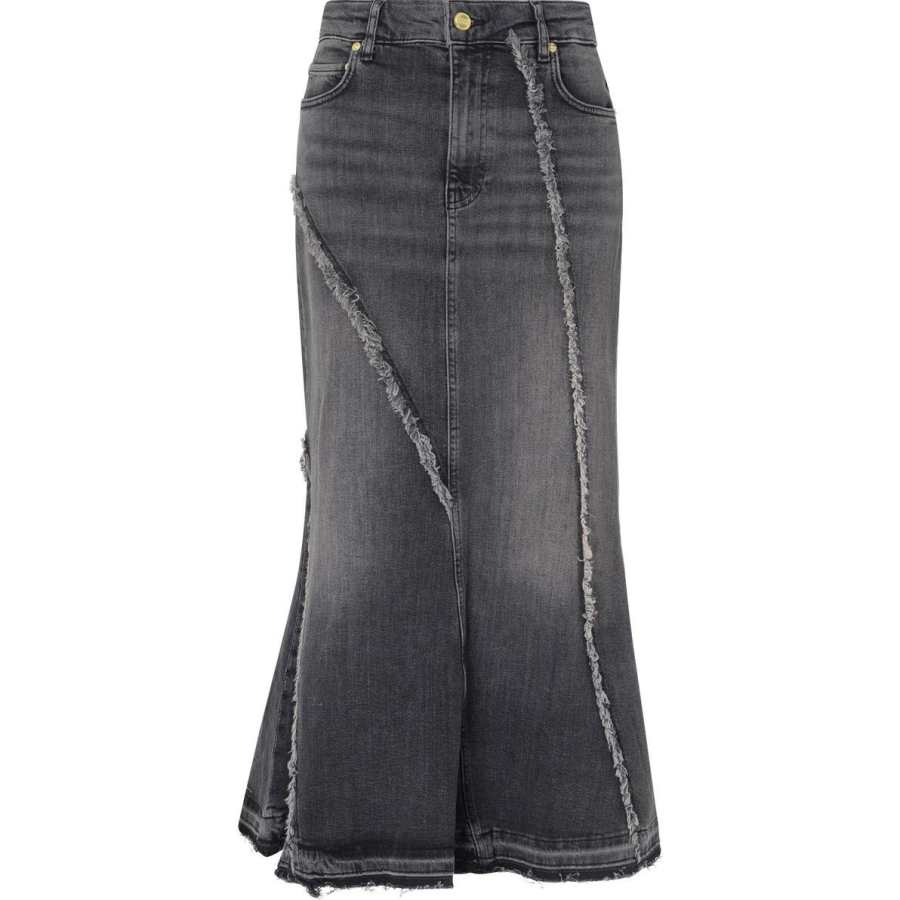 GANNI Washed Denim Skirt