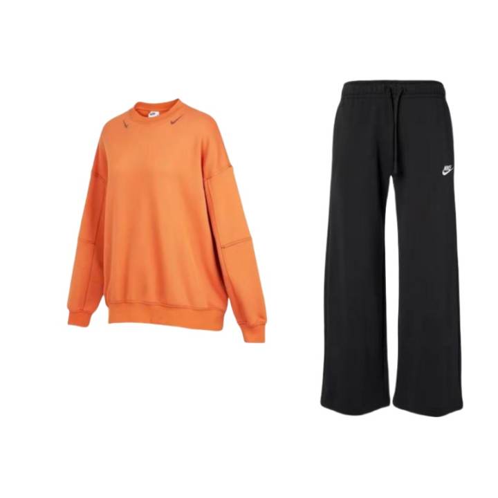 Nike Nike Sweatshirt Sets Women's Crew Neck Moderate