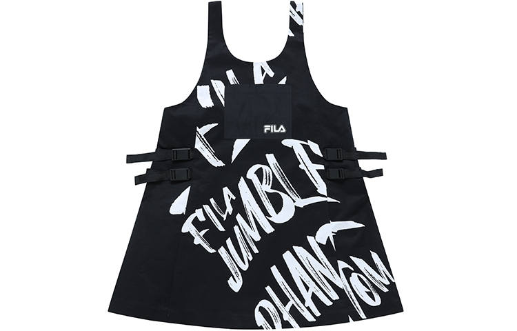 FILA FUSION Casual Short Skirts Women's Pitch Black