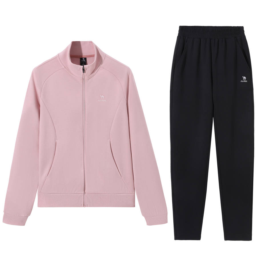 CAMEL Warm Fleece Collection Sweatshirt Set Women's