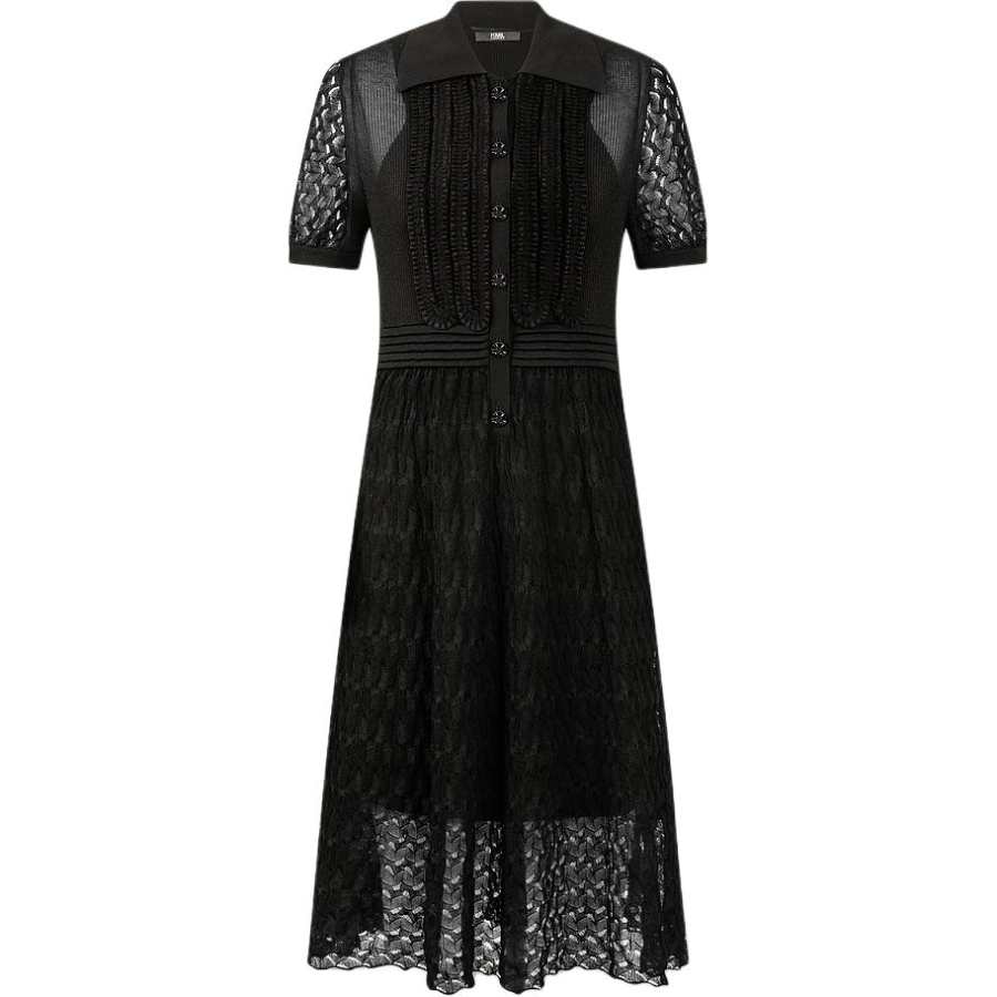 KARL LAGERFELD / Karl Lagerfeld Jeans Short Sleeved Dress Women's Black