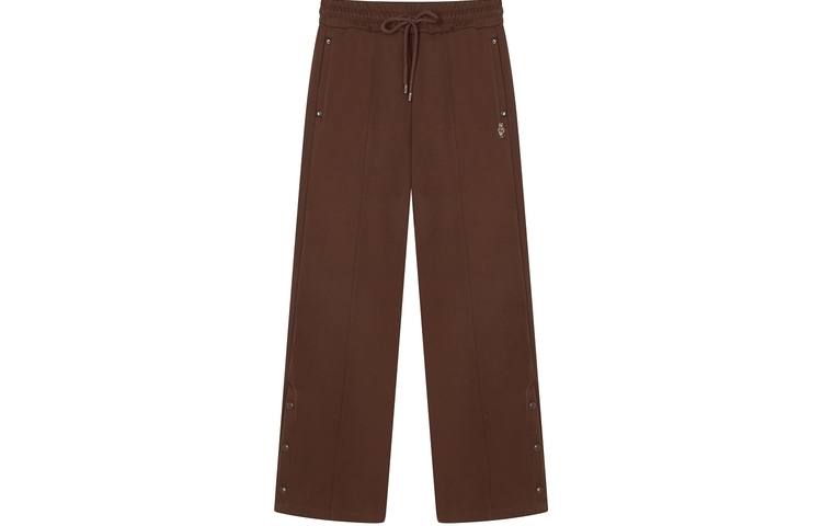 Teenie Weenie Knitted Sweatpants Women's Brown