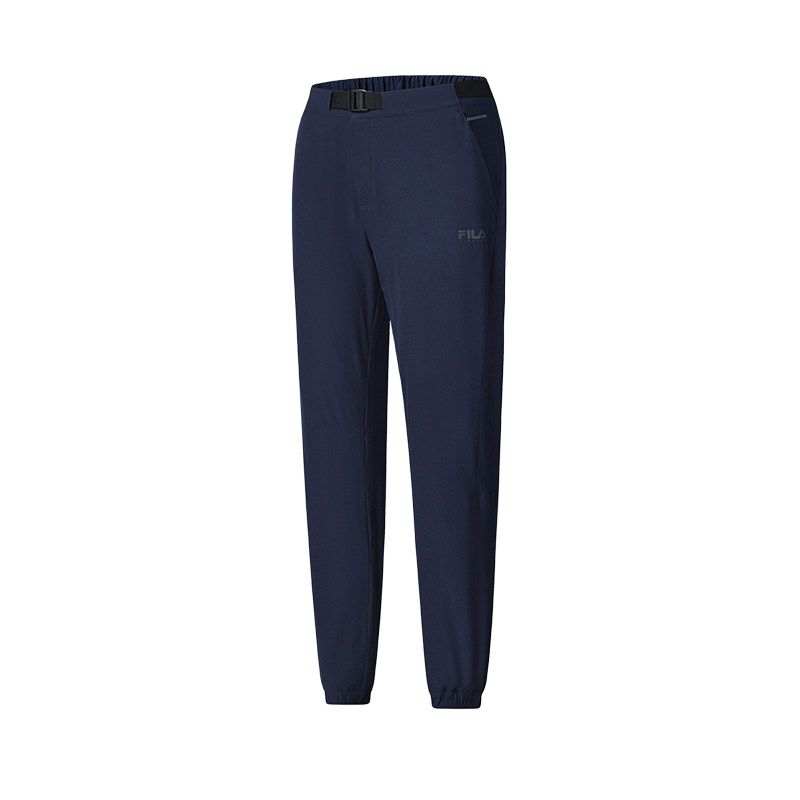 FILA AthleticsCYCLING SS25 Knitted Sweatpants Women's Gemstone Dark Blue DB