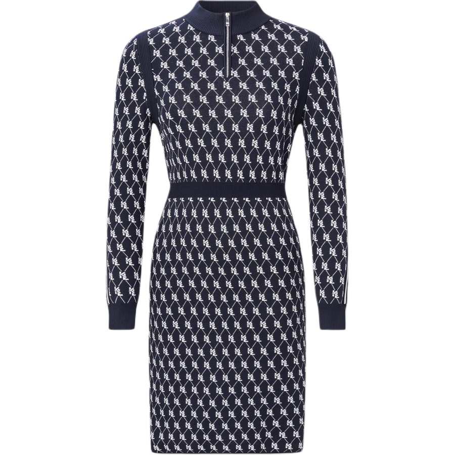 KARL LAGERFELD / Karl Lagerfeld Jeans Long Sleeved Dress Women's Navy Blue