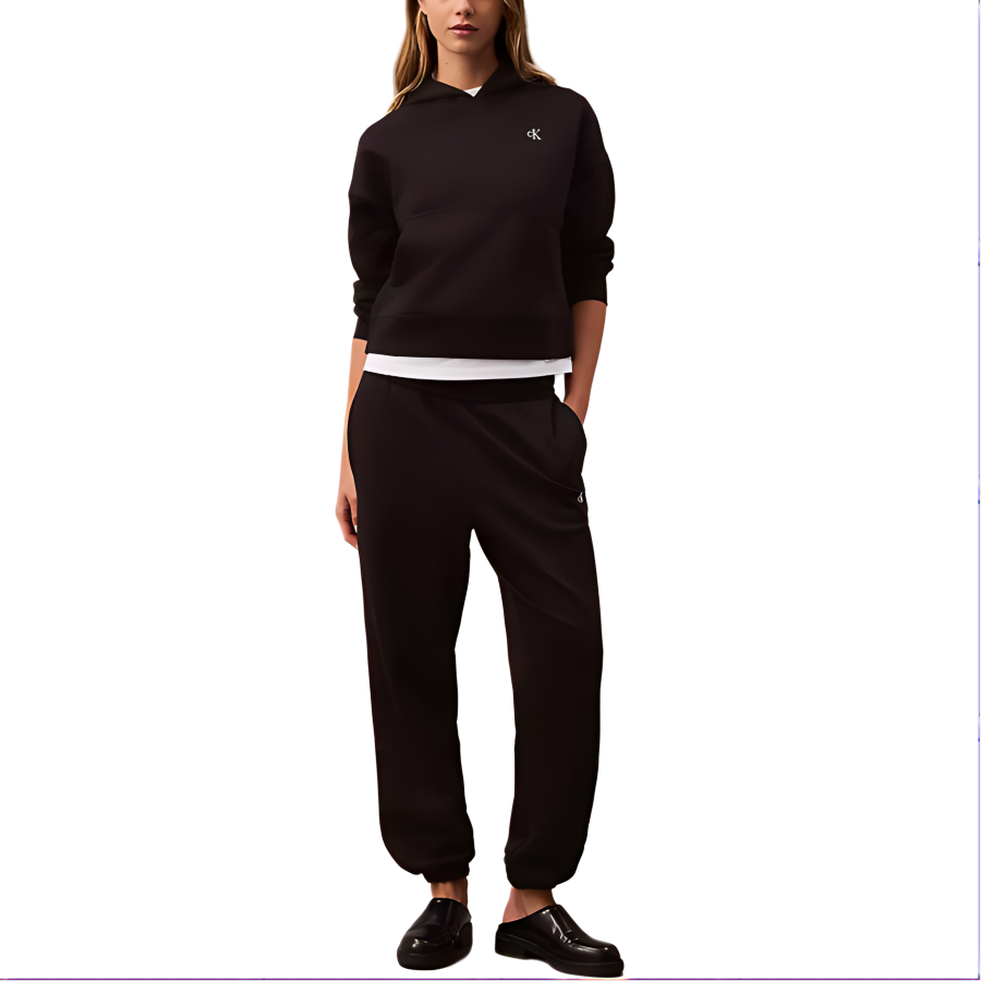 CALVIN KLEIN Knitted Sweatpants Women's Black