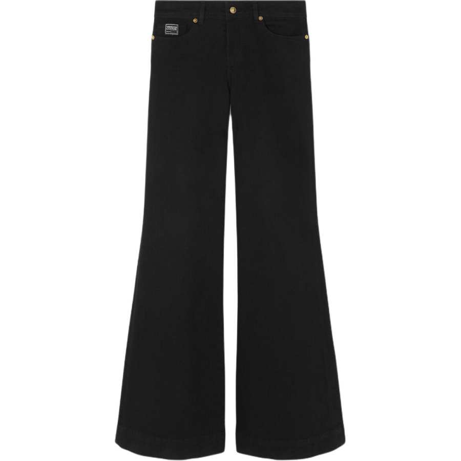 Versace Jeans Couture high-rise wide-leg jeans