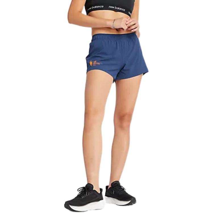 New Balance New Balance Nyc Marathon Rc Short 3' Casual Shorts Women's Marine Blue