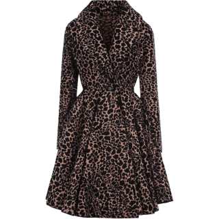 Alaia Alaïa Panther pattern Single breasted Coat