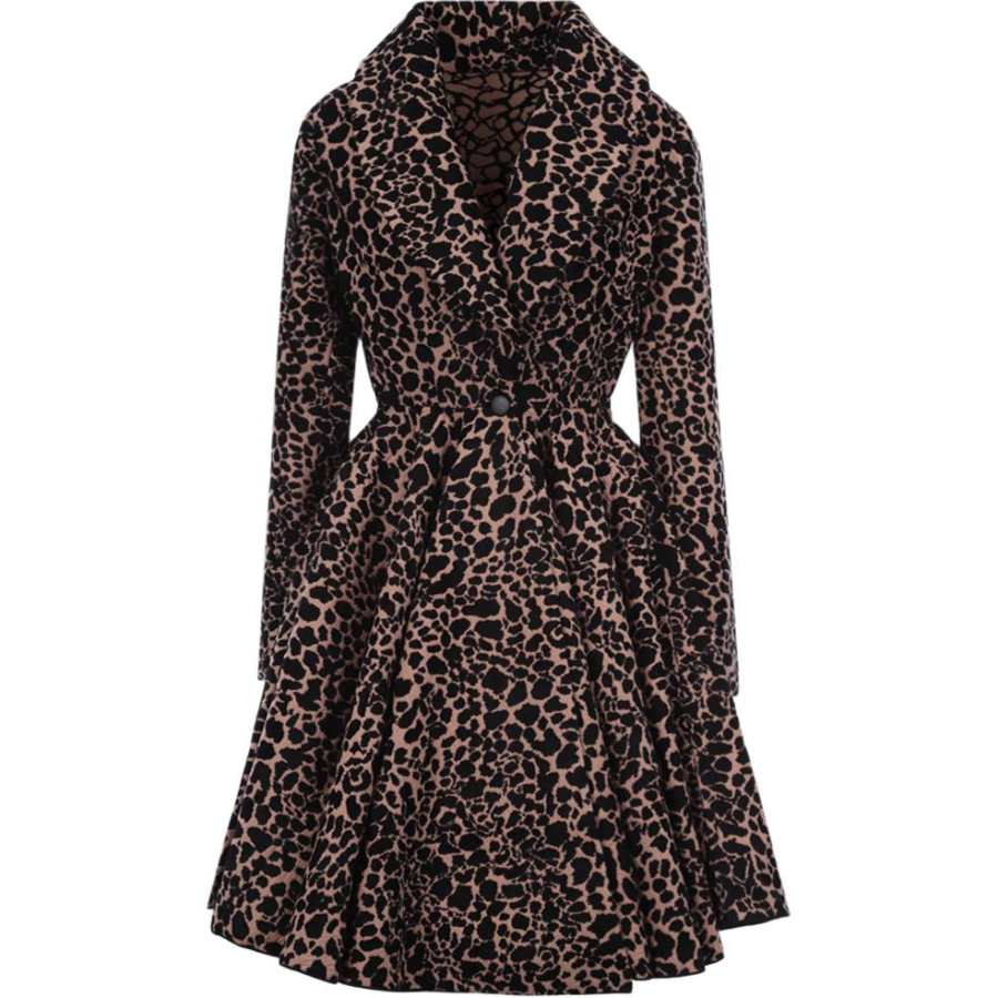 Alaia Alaïa Panther pattern Single breasted Coat