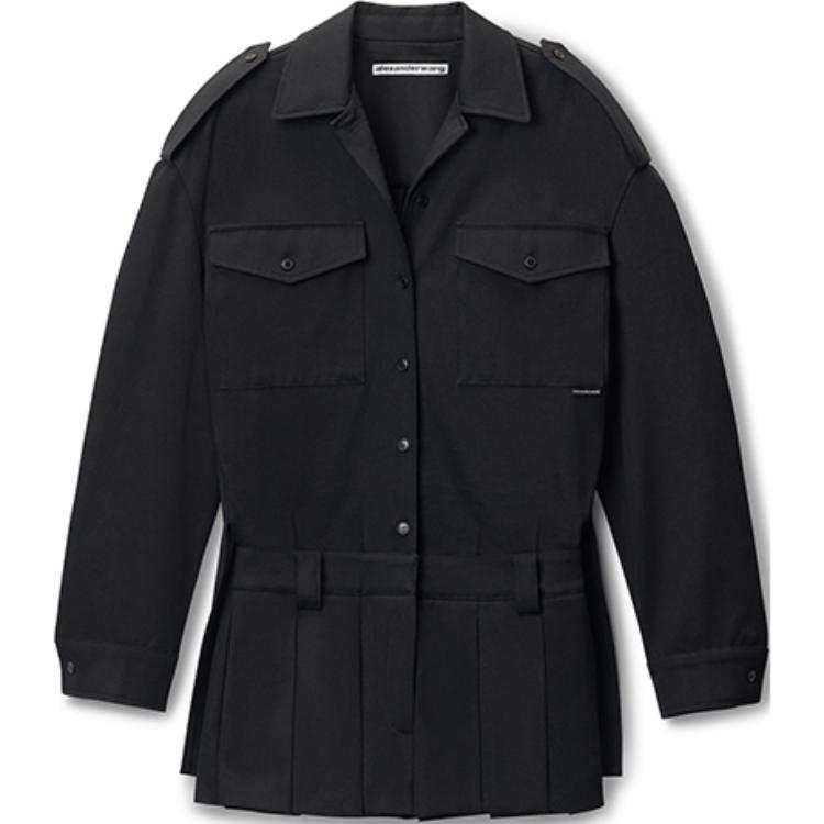 Alexander Wang Skort Detailed Pre Styled Shirt Romper