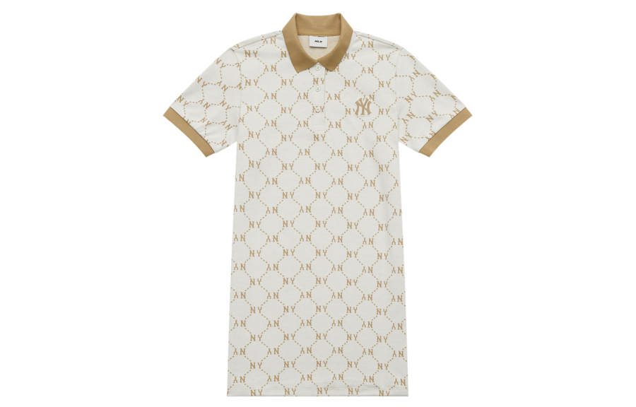 MLB MLB SS24 Short Sleeved Dress Women's Cream